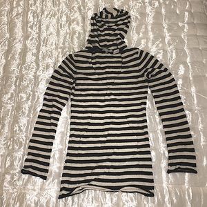100% cashmere striped sweater